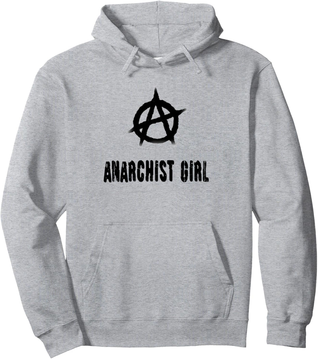 Anarchist Girl, Anarchie Zeichen, Punks, Anarchie Pullover Hoodie