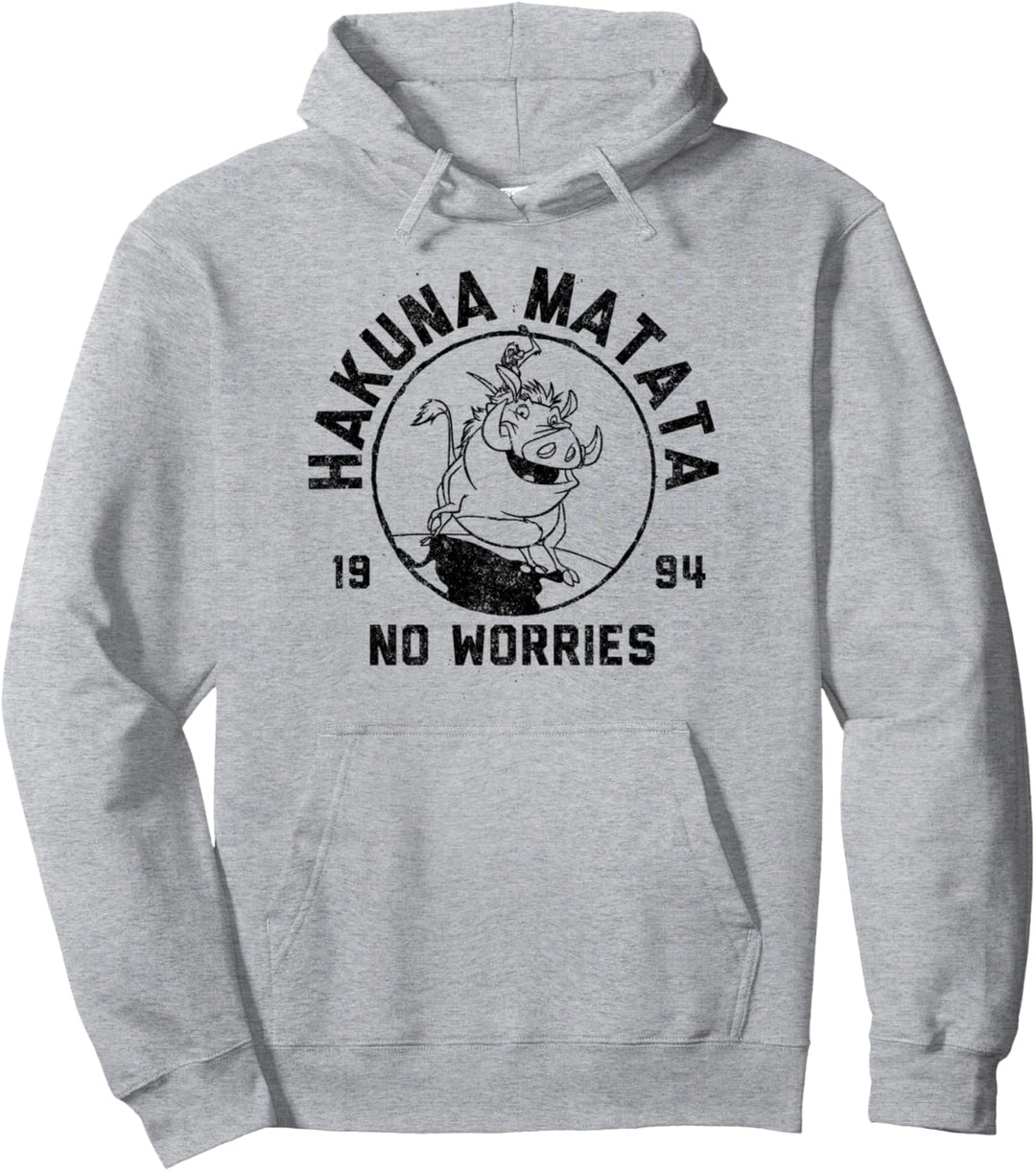 Disney Lion King 1994 Hakuna Matata Logo Pullover Hoodie