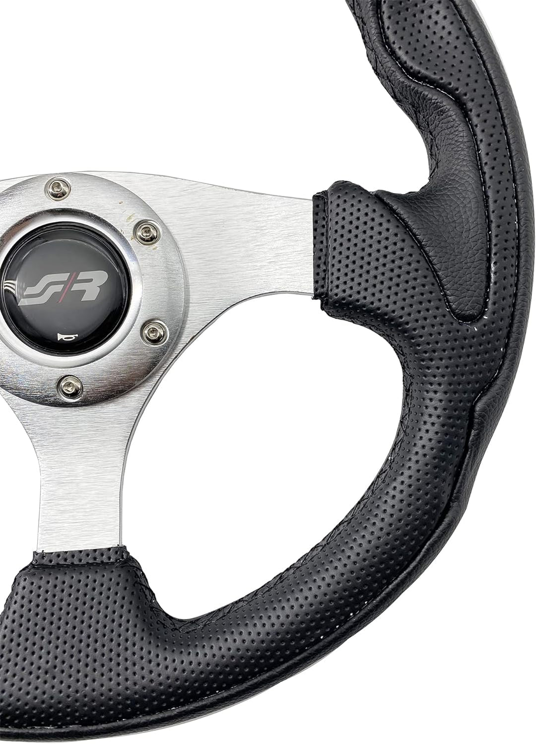 Simoni Racing INT330/P Interlagos Universal Steering Wheel, Schwarz