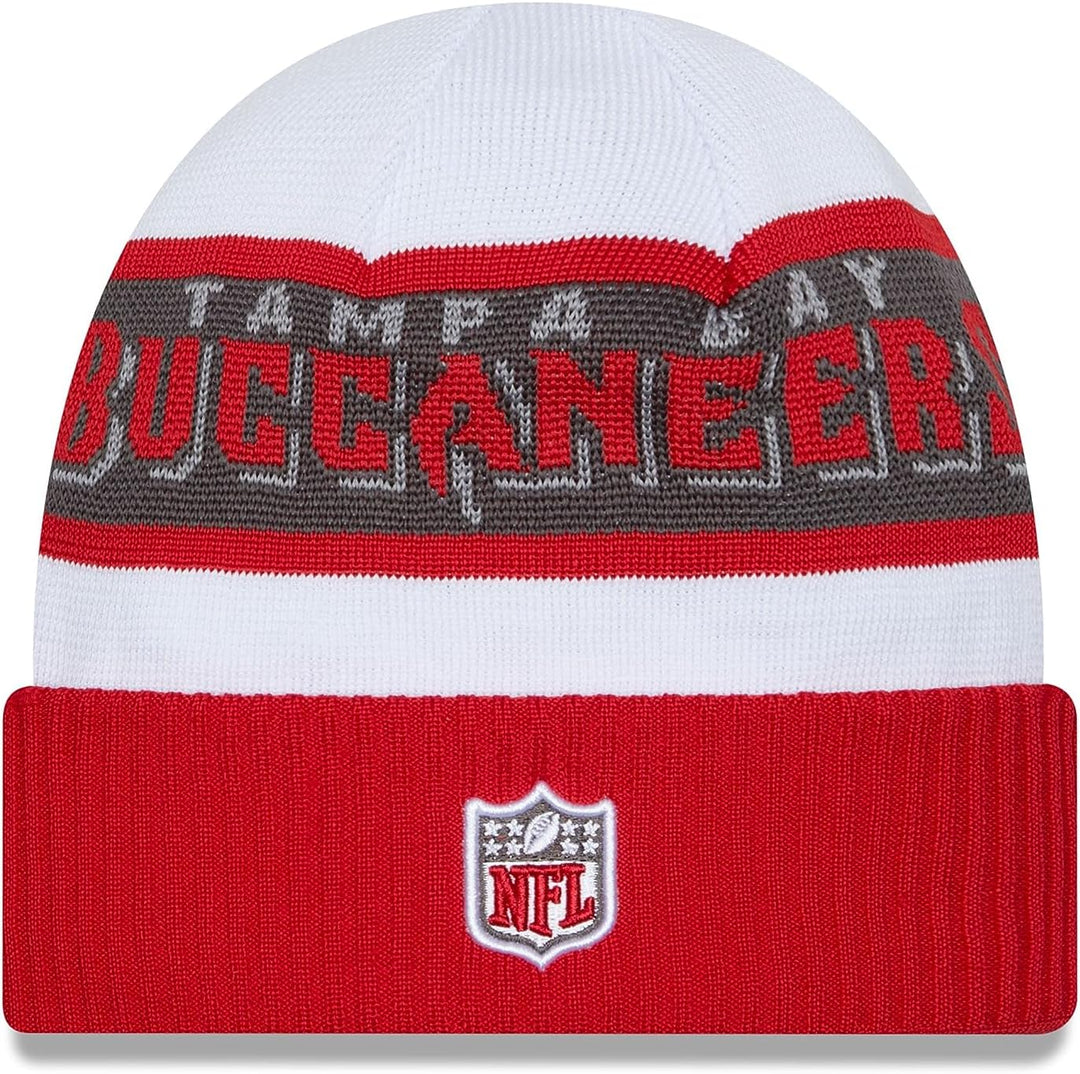 New Era NFL Sideline Tech Knit Mütze American Football 2023/2024 Beanie Wintermütze mit One Size all