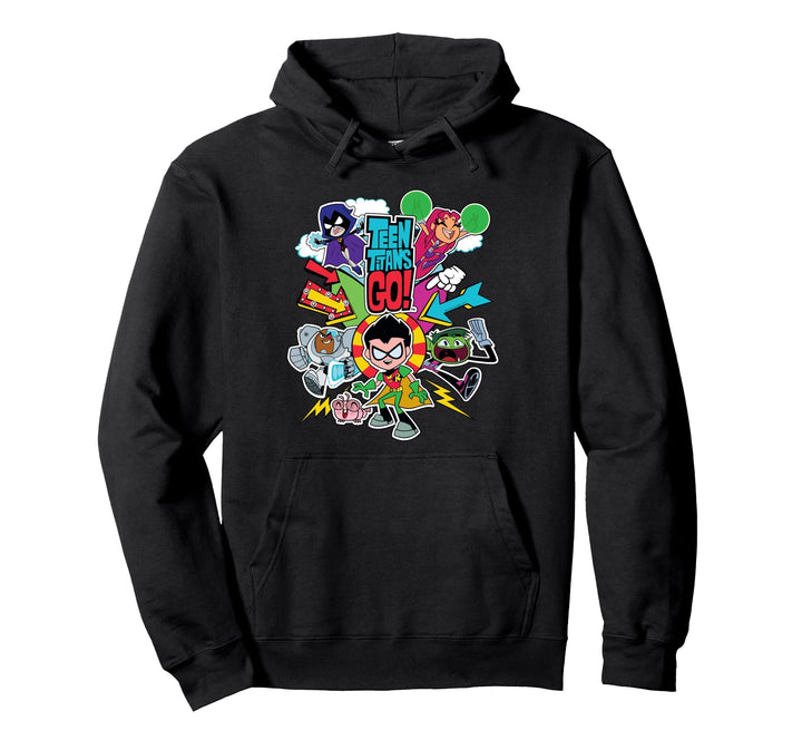 Teen Titans Go! Team Graphic Pullover Hoodie