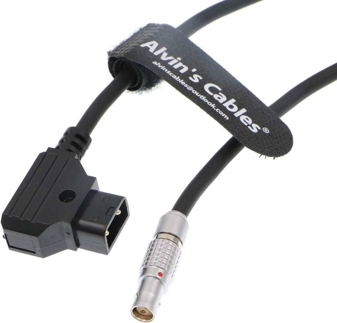 Alvin's Cables 2 Pin Buchse auf D-Tap Stromkabel für Red Komodo Kamera 50CM 50CM gerade 2-polig, 50C