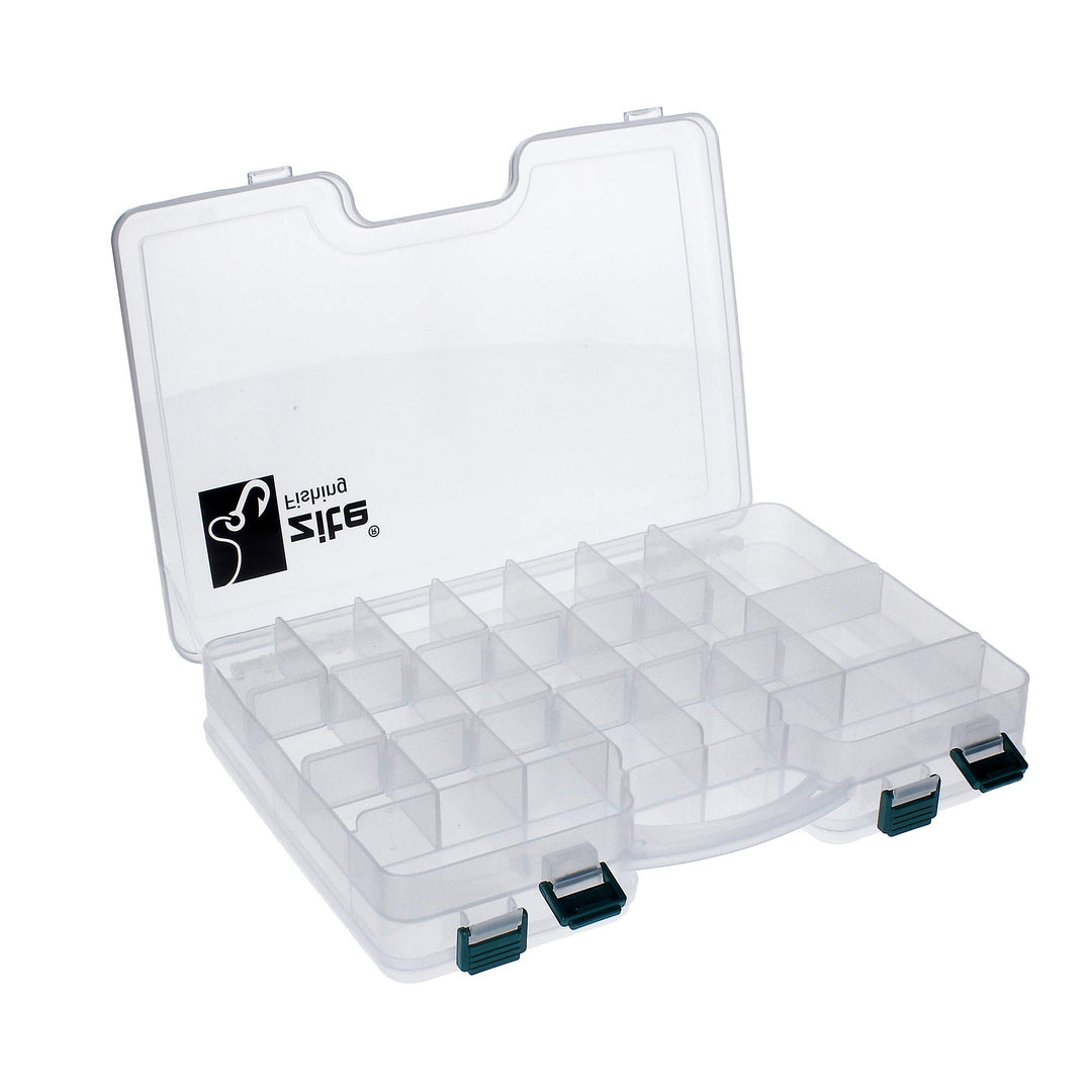 Zite Fishing Tackle-Box Angeln Gross - Doppelseitige Angel-Zubehör Angelbox - Auch ideal als Köderbo