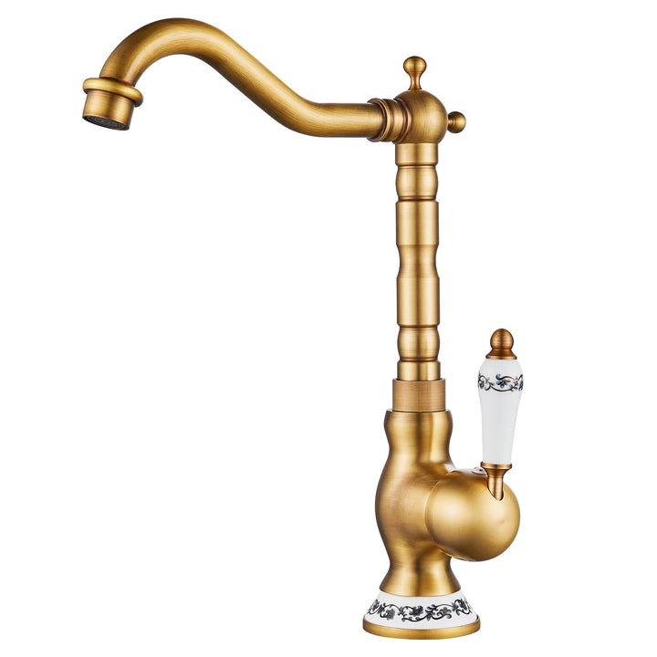 Wasserhahn Küche Waschtischarmatur Bad Mischbatterie Badarmatur Küchenarmatur für Bad Küchen, Armatu