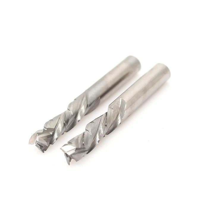 Sinoprotools CNC Spiralnutfräser mit Sägezahn, 8mm Schaft 27mm Schnittlänge Up-Downcut-Schneide, VHM