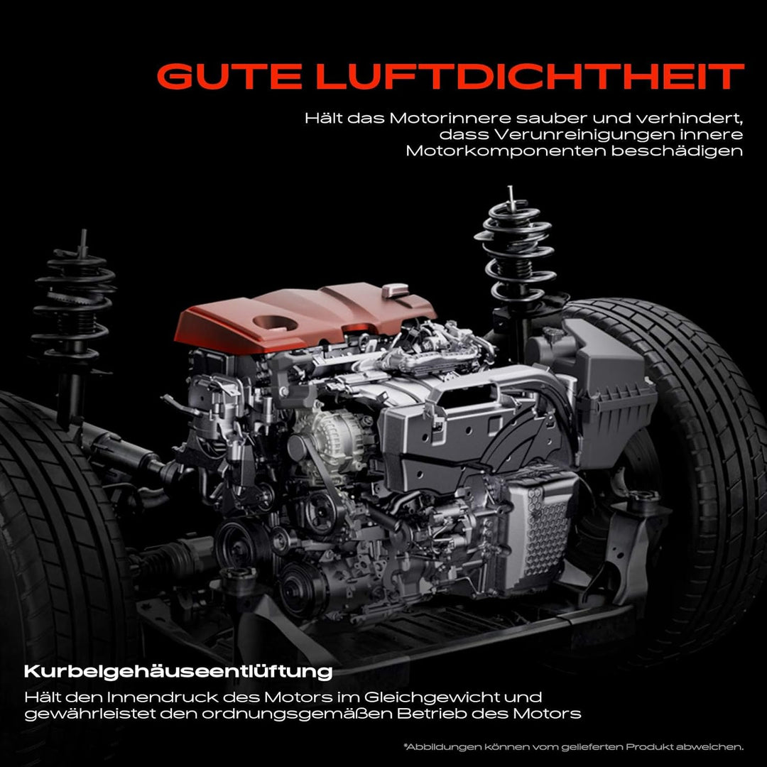 Ventildeckel Zylinderkopfhaube für A4 8K2 A4 Allroad 8KH A5 8T3 A6 4F2 A6 Avant 4F5 Q5 8RB Exeo 3R2