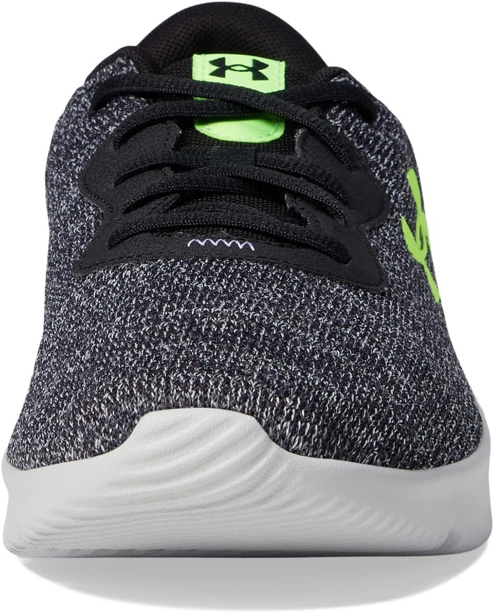 Under Armour Mojo 2 Visual Cushioning F107 Laufschuh Herren 42 EU Black Black Lime Surge, 42 EU Blac