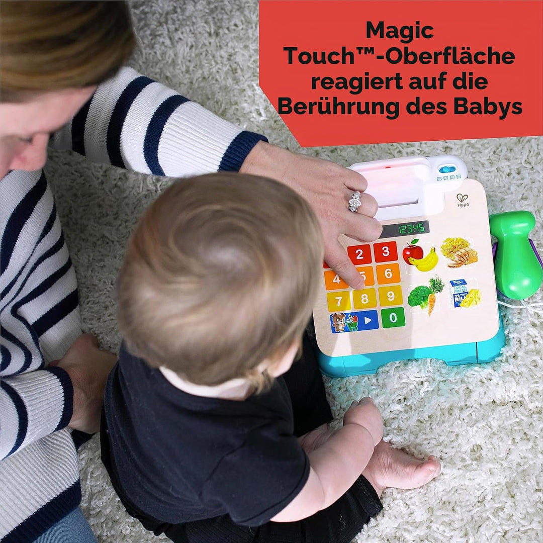 Baby Einstein + Hape Magic Touch Registrierkasse zum Vorspielen, mit echten Geräuschen und Musik, ab
