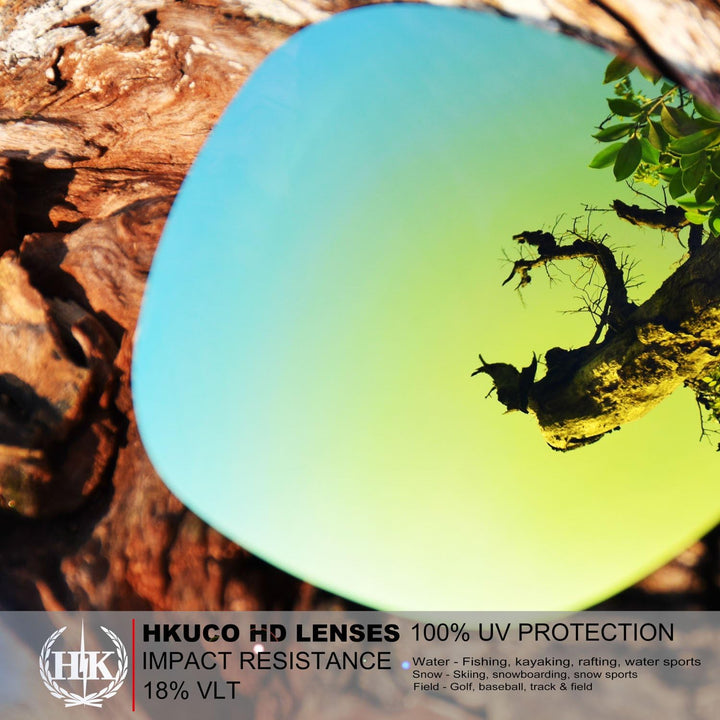 HKUCO Plus Mens Replacement Lenses for Oakley Enduro - 2 Pair