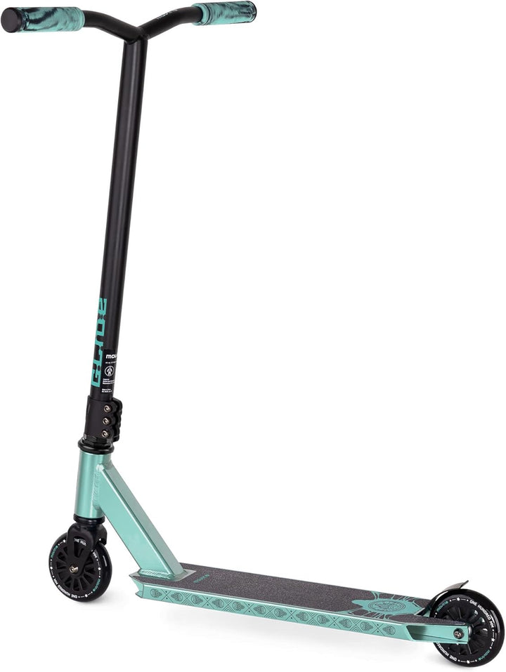 Movino Glide Stunt Scooter Roller Professioneller Freestyle Roller ABEC 9 Kickscooter mit 100mm Rad