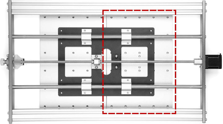 Genmitsu 3040 Verlängerung Aluminium Spoilboard, Arbeit mit 3020 Y-Achse Extension Kit, Kompatibel m