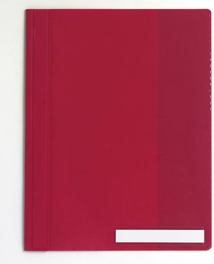 Durable Sichthefter, überbreit, rot, 25er Packung, 251003, rot