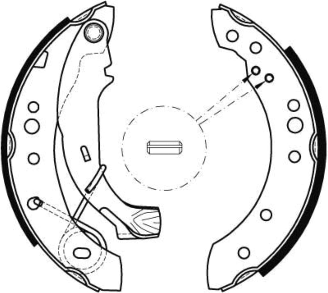 TRW GSK1069 Bremsbackensatz