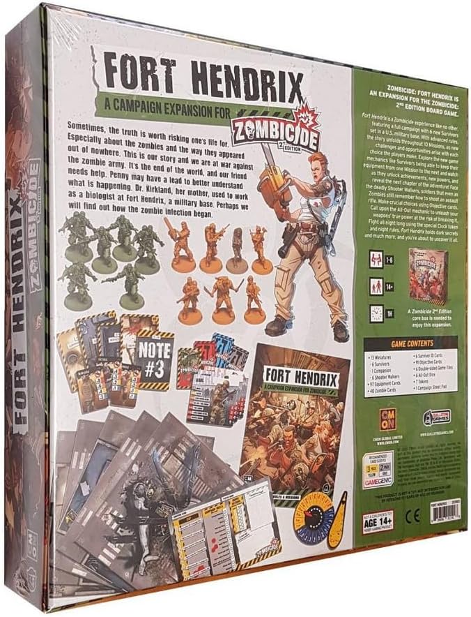 Zombicide – 2. Edition – Fort Hendrix – Französische Version