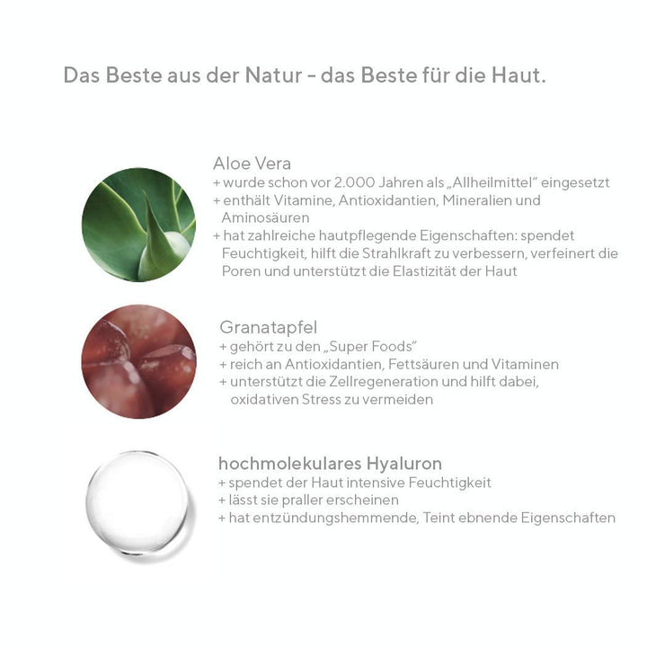hyapur® - GREEN Fluid 30ml - Die leichte Feuchtigkeitspflege - zur Anti-Aging-Pflege mit Bio- Vegan-