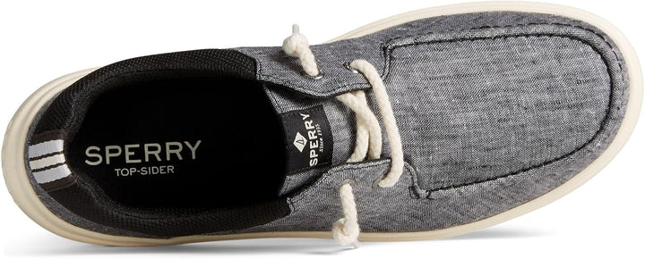 Sperry Top-Sider Herren Captain's MocSneaker 42.5 EU Black Chambray, 42.5 EU Black Chambray