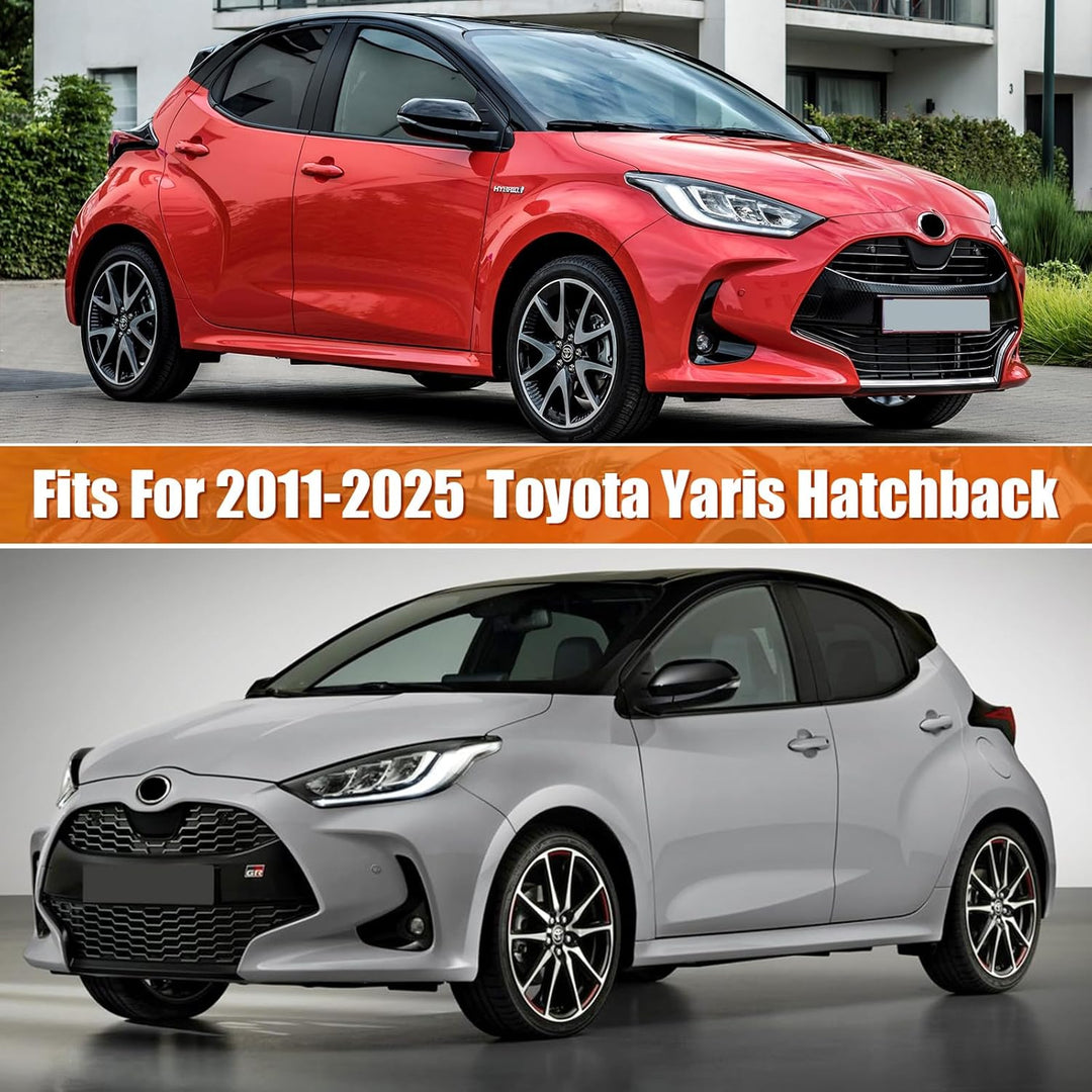 Autoabdeckung Wasserdicht Ersatz für Toyota Yaris Vitz XP130/XP210/GS/GR/GRMN Hatchback 2011-2023, V