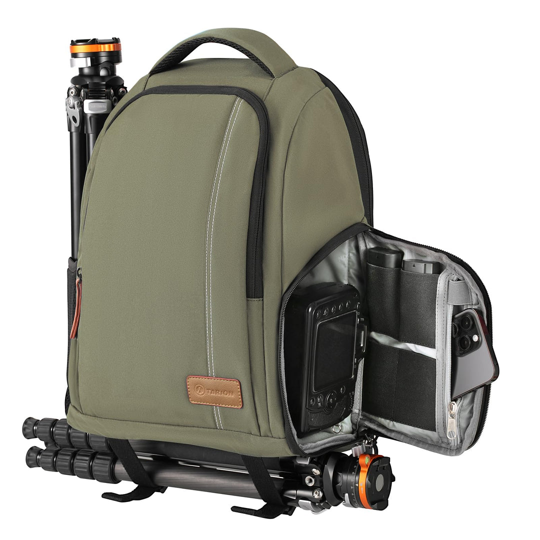 TARION Kamerarucksack Spiegelreflex Fotorucksack Wasserdicht Leicht und Kompakt Klein DSLR Rucksack