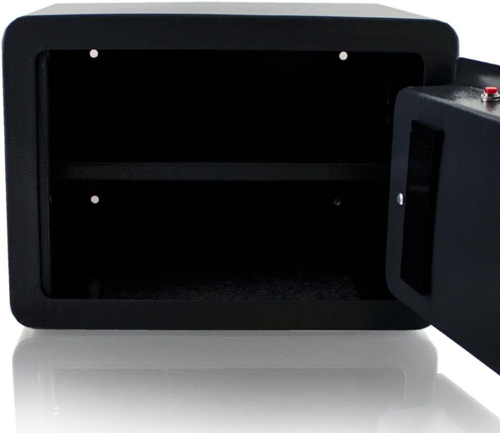 BITUXX® Design Safe Tresor elektronisch Minisafe Wandtresor Wandsafe Schranktresor Geldschrank Möbel