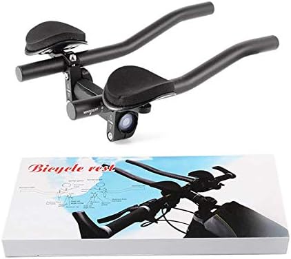 CarbonEnmy verbesser Alu Lenker MTB Rennrad TT Rest Bar Zeitfahren/Triathlon Fahrradlenker Schwarz