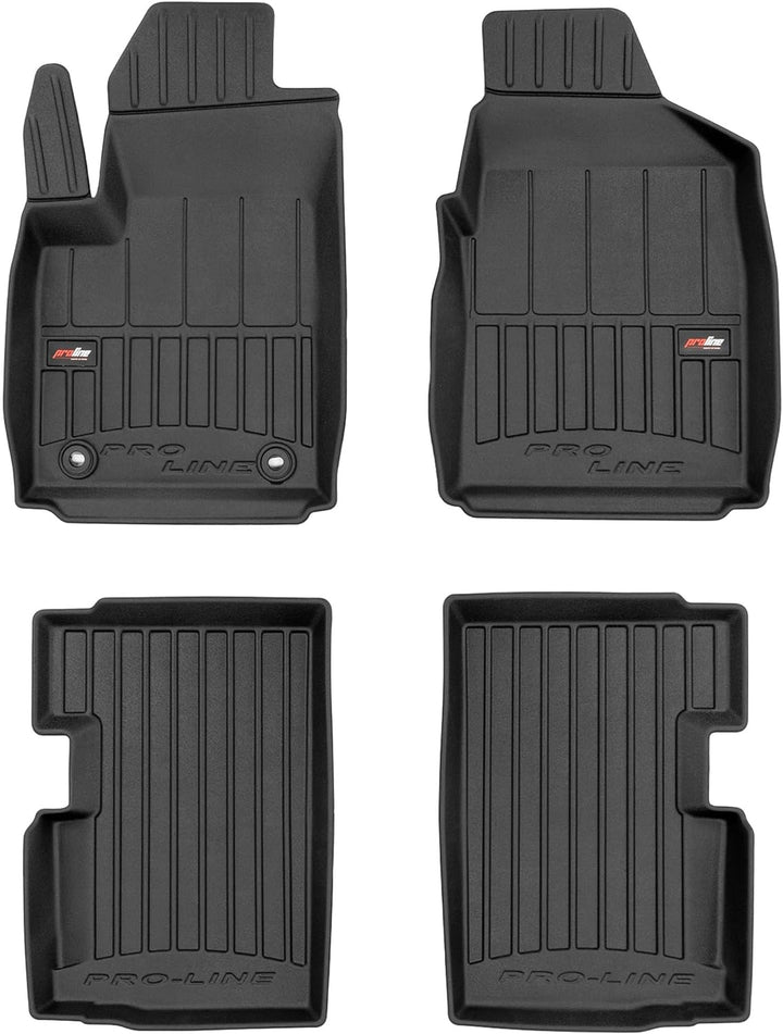 SMK Gummimatten Auto fussmatten Satz für Ford Ka II 2008-2016 Erleben Sie einen neuen Standard des R