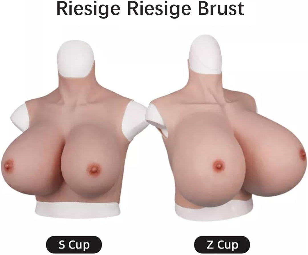 Riesige Brust H K S Z Cup Silikonbrust bildet Brustplatte für Cosplay Crossdresser Drag Queen Transg