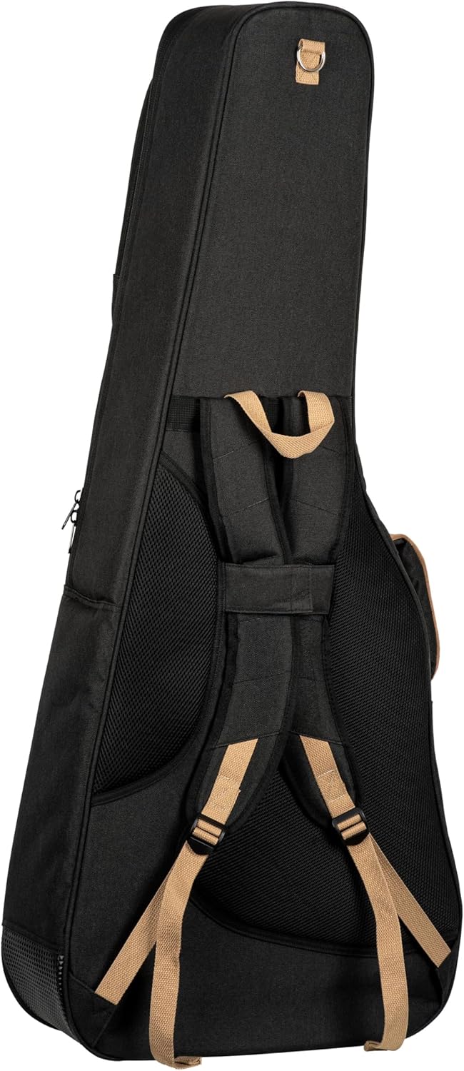 Ortega OGBDN-DLX-BK Deluxe Gigbag Westerngitarre Schwarz