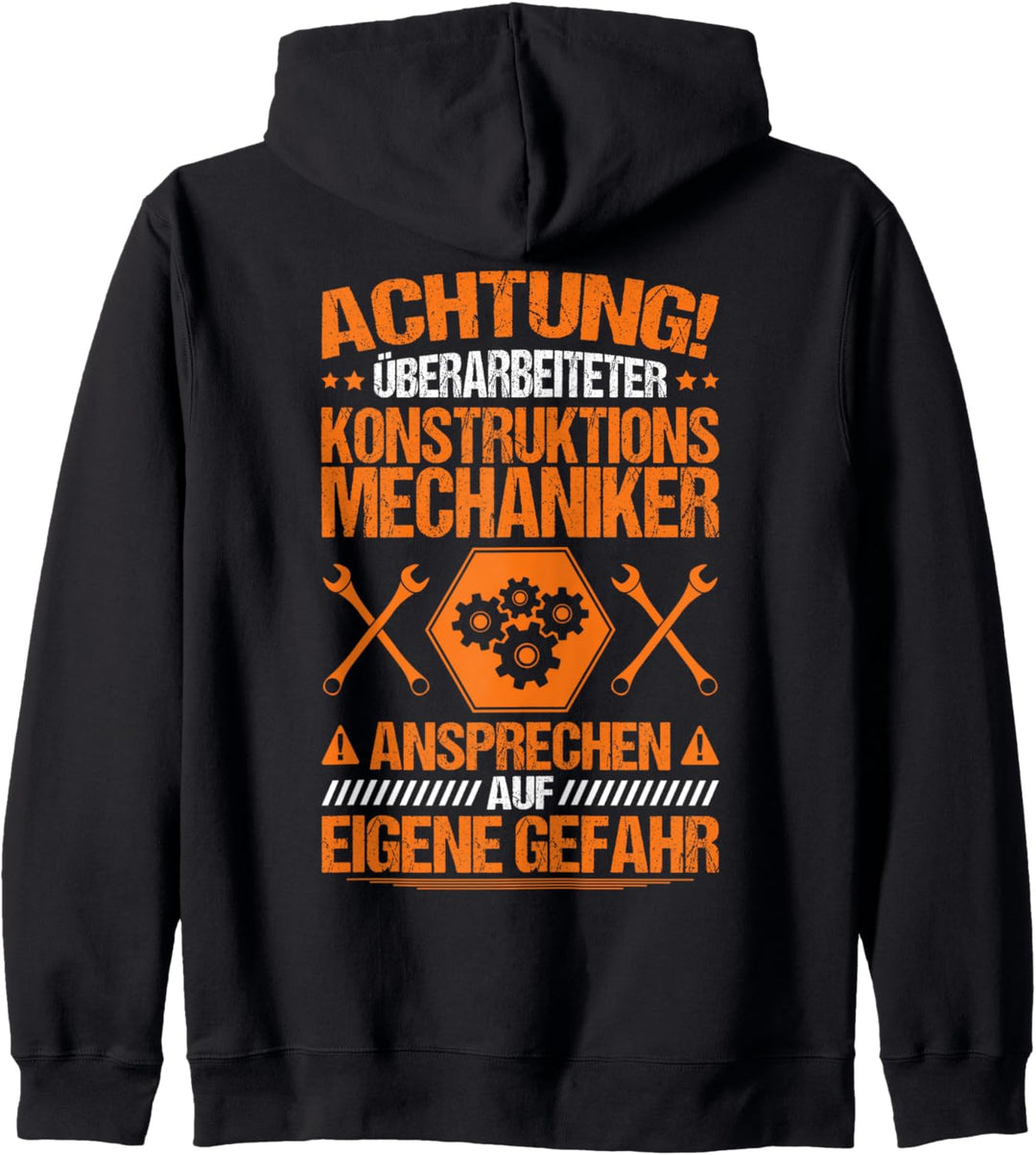 Überarbeiteter Konstruktionsmechaniker Kapuzenjacke