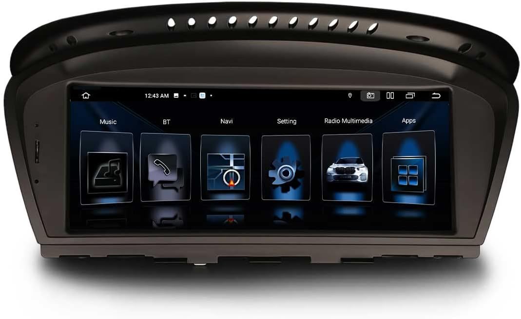 Erisin 8.8" Android 12 8-Kern Autoradio GPS Navi für BMW 3er E90 E91 E92 E93 5er E60 E61 6er E63 E64