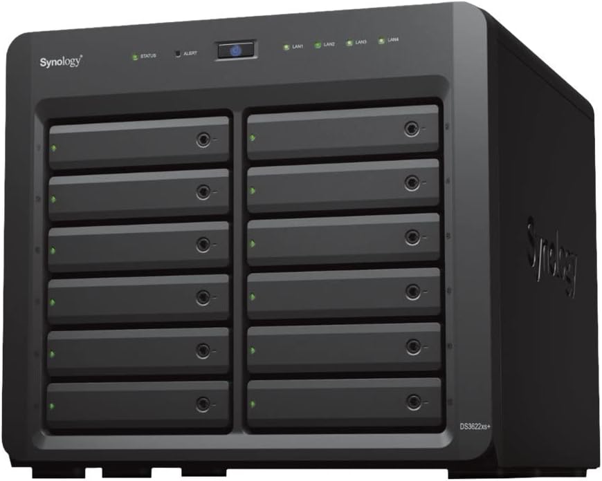 Synology DS3622XS+ NAS Server 12-Bay, schwarz