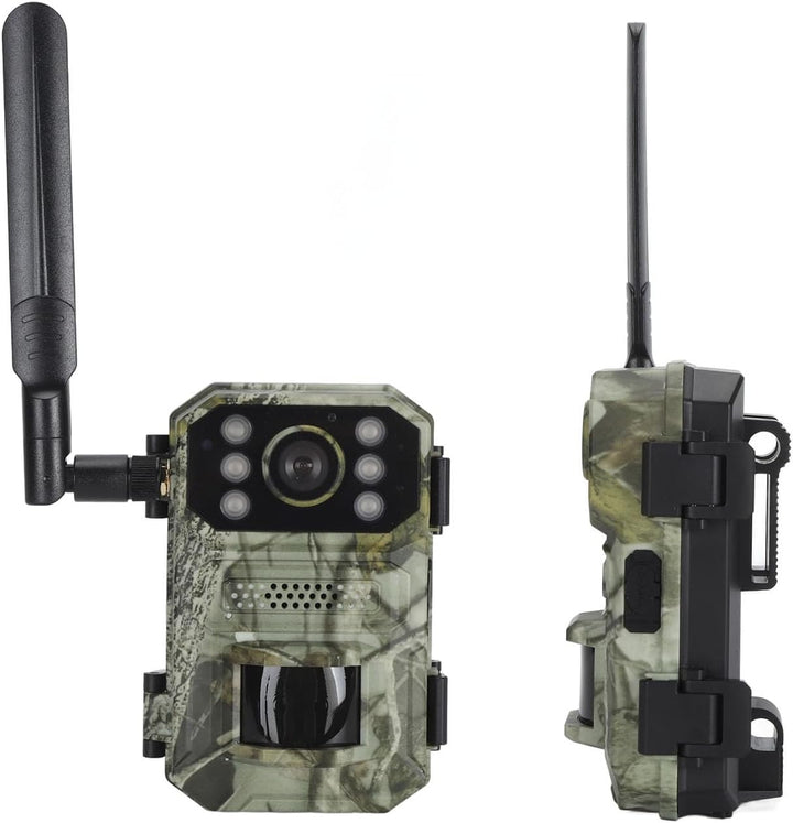 Marhynchus 4K Wildkamera, 14 MP, 4G LTE Wildkamera mit 120° Weitwinkel-Bewegungserkennung, Solar-Lad