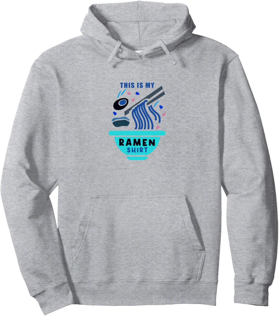 Ironischer Spruch Ramen-Nudeln Japanisches Essen Kunst Pullover Hoodie