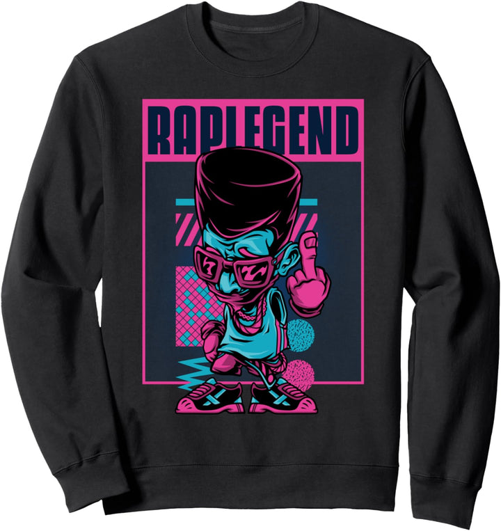 Musik Komisch Rap Legende Sweatshirt