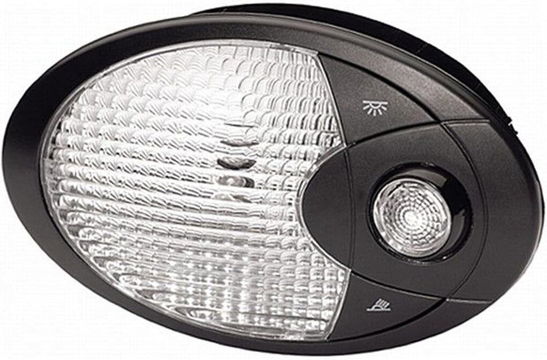 HELLA - Innenraumleuchte - Halogen - 12V - 5W - W5W - Einbau/Schraubanschluss - Lichtscheibenfarbe: