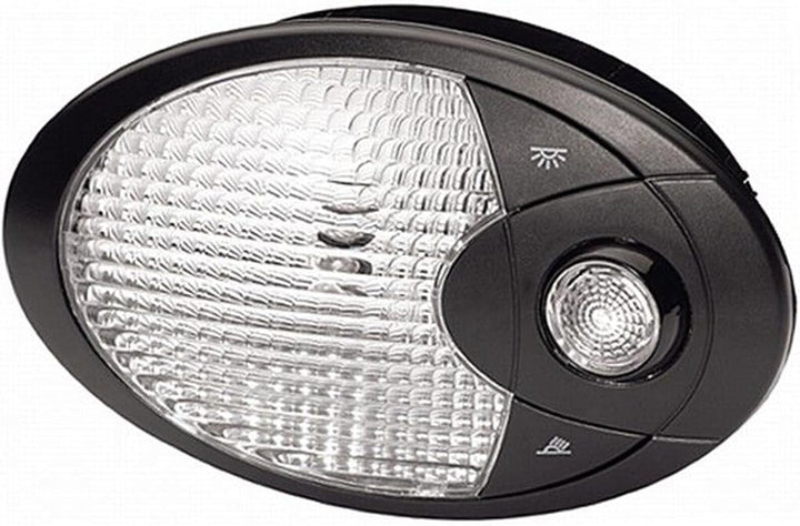 HELLA - Innenraumleuchte - Halogen - 12V - 5W - W5W - Einbau/Schraubanschluss - Lichtscheibenfarbe: