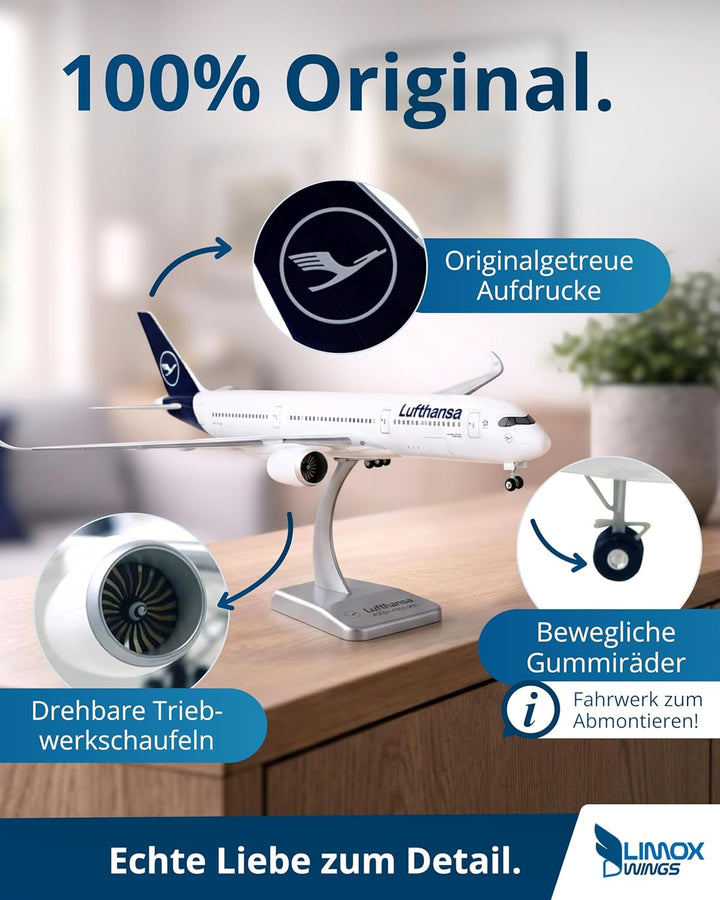 Lufthansa Airbus A350-900 Scale 1:200 | NEUE LUFTHANSA LACKIERUNG |