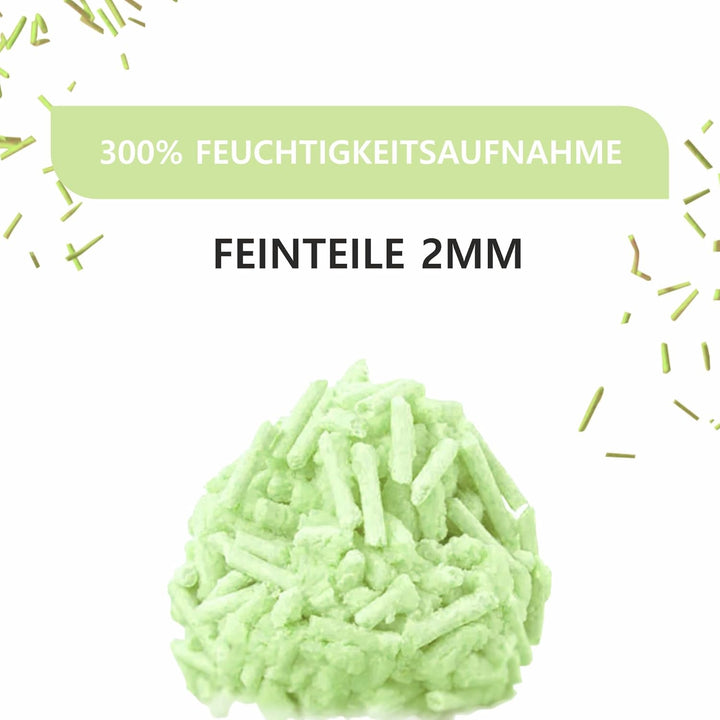 Tofu-Katzenstreu für Katzen (18L/7,5Kg) - Natürlich und biologisch abbaubar - Sofortiges Klumpen, st