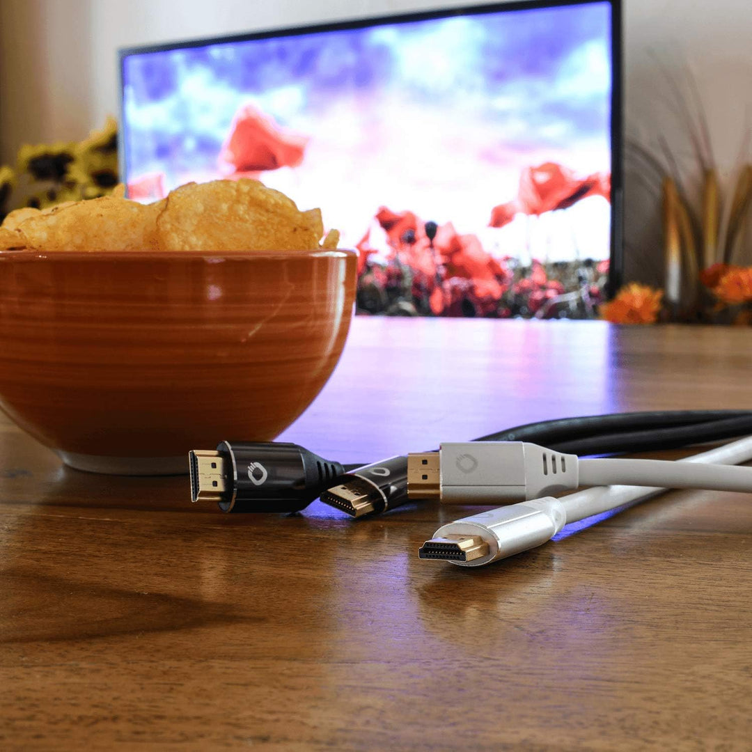 OEHLBACH Black Magic MKII - Ultra High Speed HDMI Kabel, 8K @60Hz, 4K @120Hz, 48 Gbit/s, HDR10+, Dol