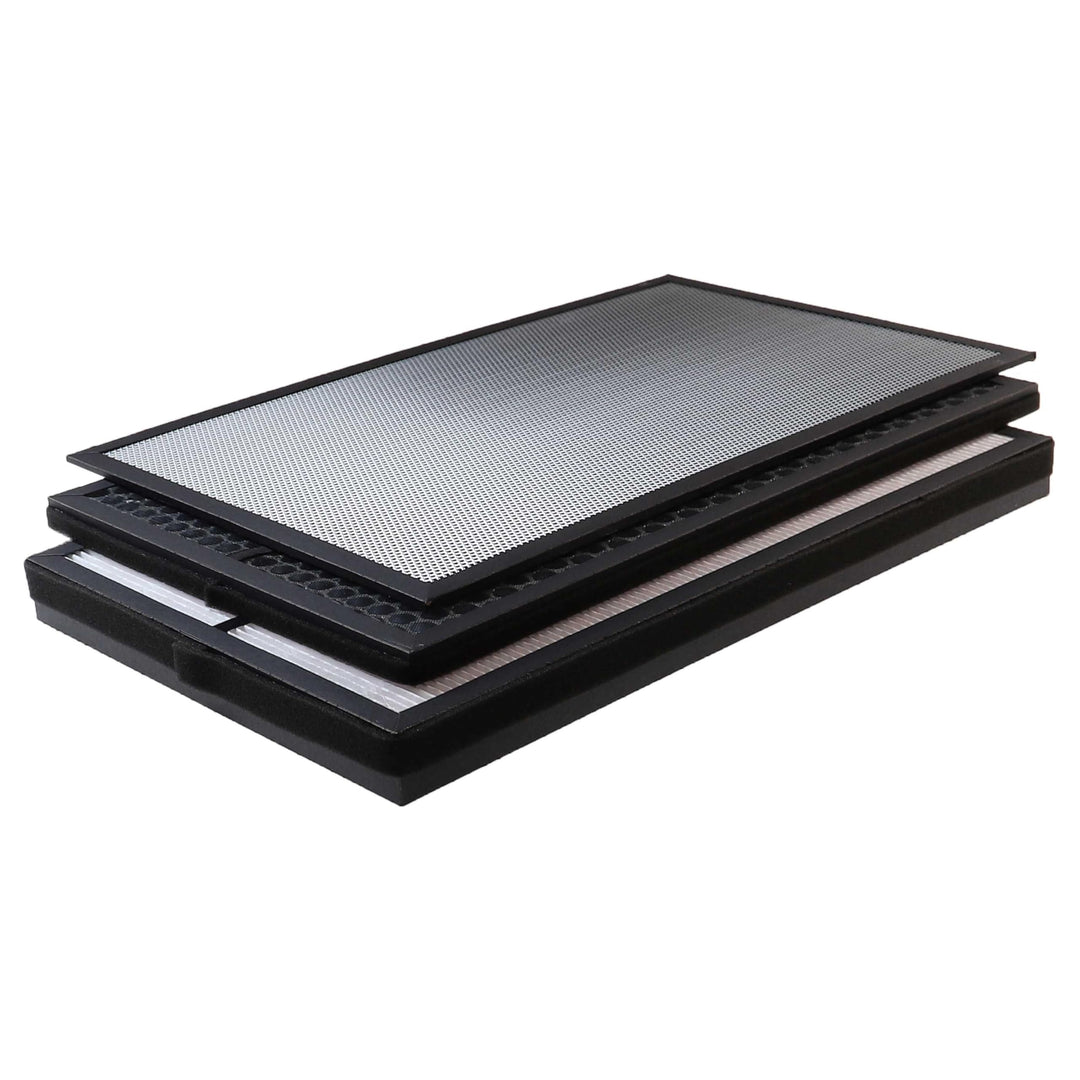 vhbw Filter Set Hepa, Aktivkohle, Fotokatalysator kompatibel mit Luftwäscher, Luftreiniger Baren B-7