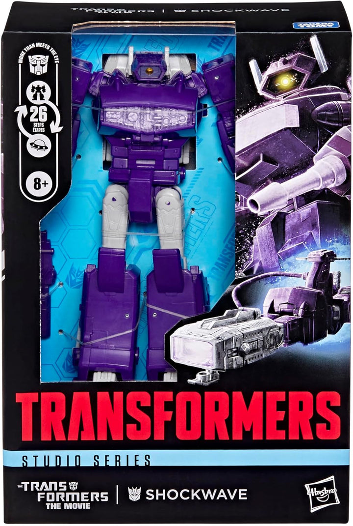 Transformers Studio Series Kampf um Cybertron Shockwave verwandelbare Voyager-Klasse Action-Figur (1