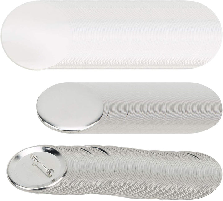 100 Sets 56 Mm, Teile für die Herstellung von Anstecknadeln und Knöpfen, Zubehör für DIY-Bastelmater