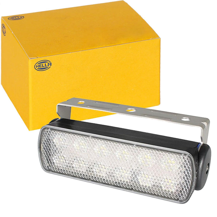 HELLA - LED-Arbeitsscheinwerfer - ETL 250 - 24/12V - 200lm - Anbau/Schraubanschluss - schwenkbarer M