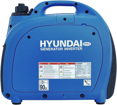 HYUNDAI Inverter Stromgenerator HY2000Si D, Notstromaggregat, Generator, Stromerzeuger mit 2 kW, Ben