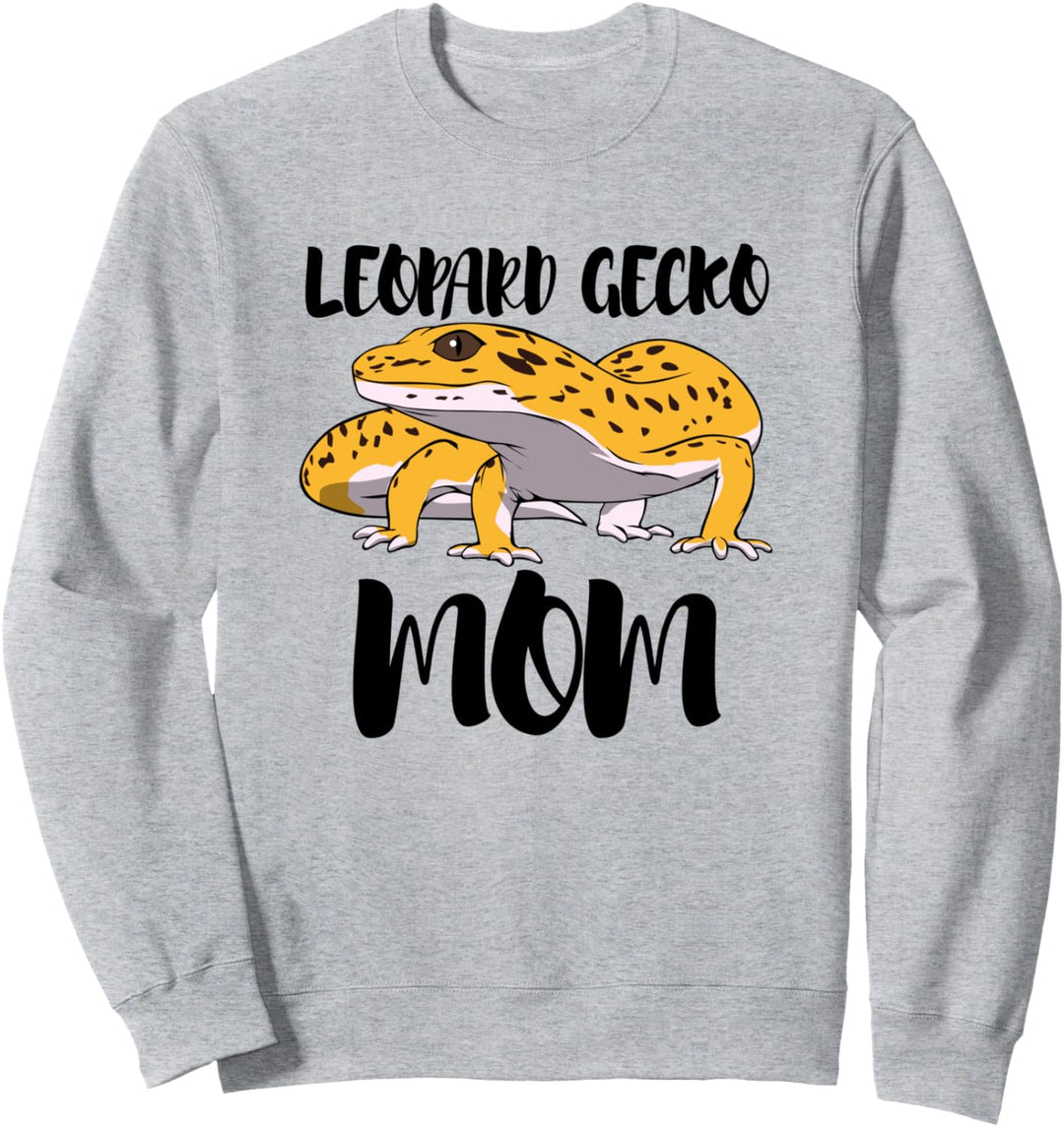 Leopard Gecko Mama Lustiger Spruch Eidechse Sweatshirt