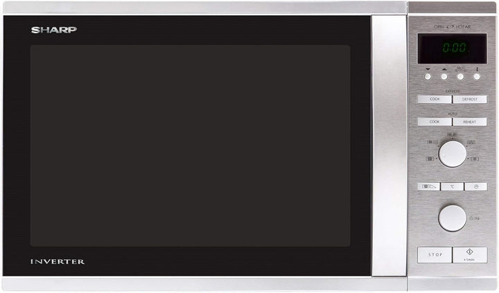 Sharp R941STW Mikrowellen / 1050 W / 40 L/Inverter Technologie/silber