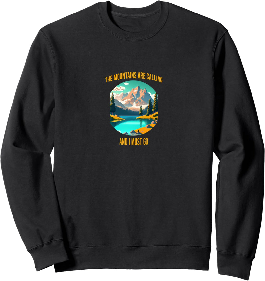 Top Regular Fit Sweatshirt Mountains are calling Sweatshirt