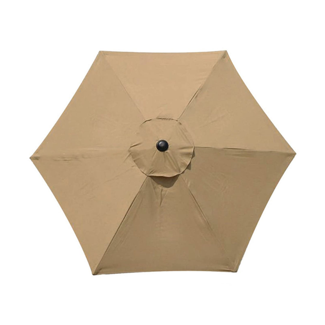 MENAYODA Sonnenschirm Ersatzbezug, Terrassenschirm Ersatzdach, 3 m Wasserdicht, Langlebig Sonnenschi