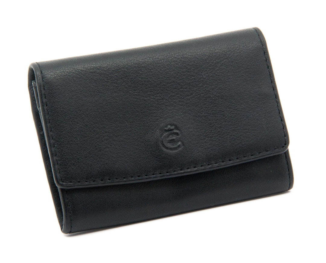Esquire Münzbörse Logo Klein Schwarz 001010