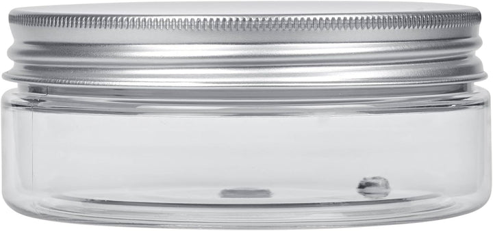 Lebensmittelechte PET Dosen Isabella transparent mit Aluminium-Schraubverschluss für Lebensmittel, K