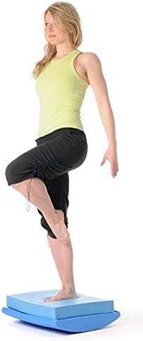 Airex Gymnastikmatte / Balance-Pad (3 Farbvarianten), SoftX Koordinationswippe, azul